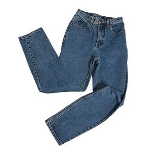 EDDIE BAUER Blue Denim Jeans Classic Fit High Rise Size 4 Mom Jeans